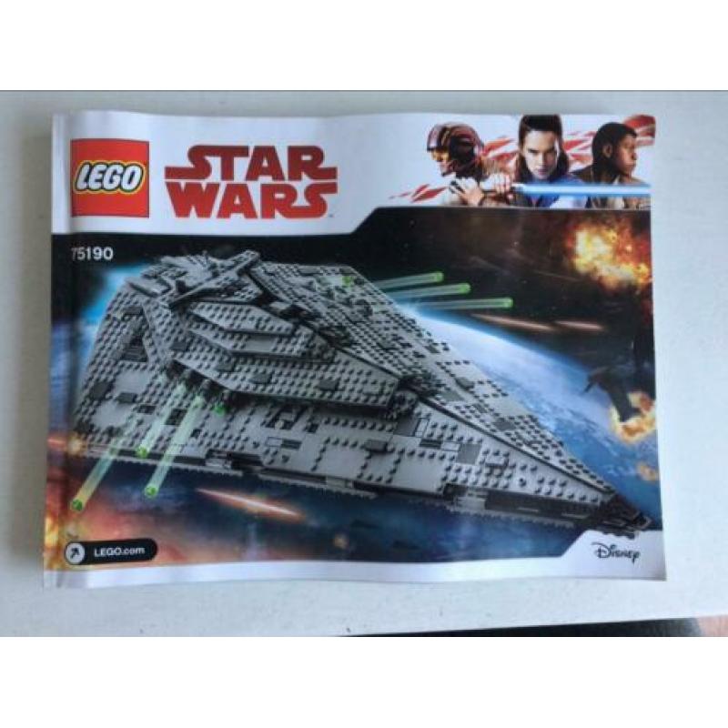 Lego StarWars first order star destroyer (75190)