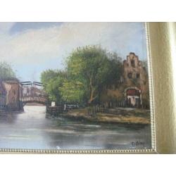 schilderij Noord- en Zuidhavenpoort Zierikzee