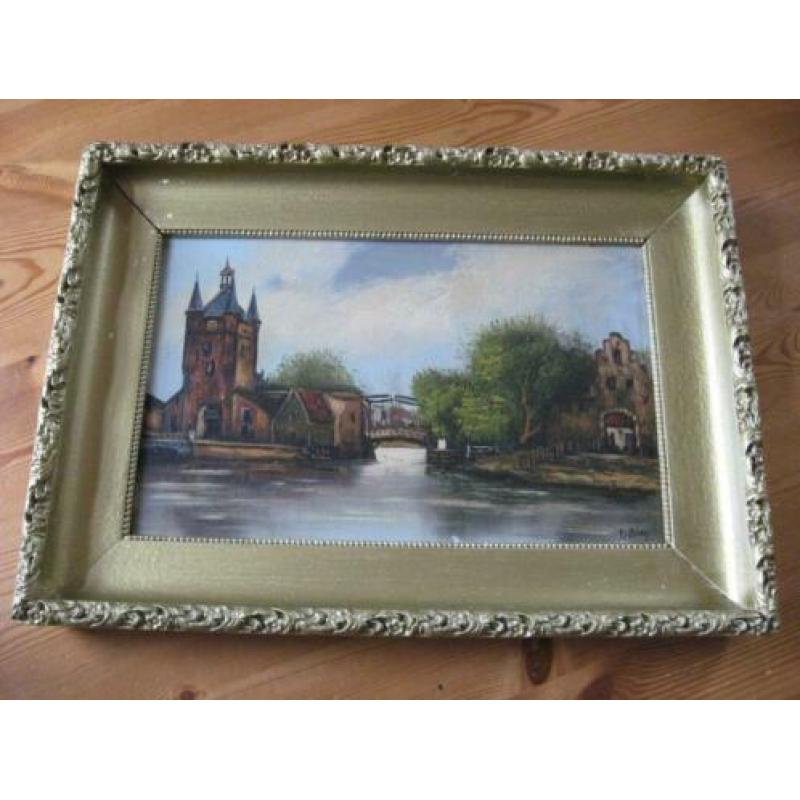 schilderij Noord- en Zuidhavenpoort Zierikzee