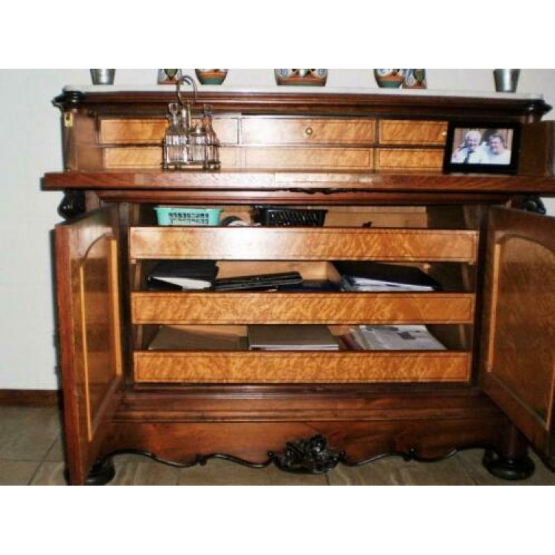 Antiek palissander bureau