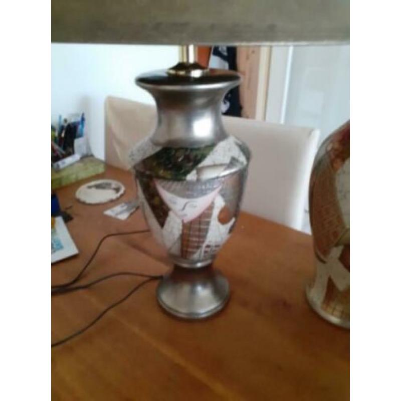 lamp met vaas