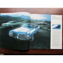 1971 Oldsmobile prestige brochure