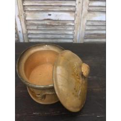 Antieke Franse paté pot