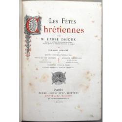 Les Fêtes Chrétiennes 1880 Drioux Band Ch. Magnier