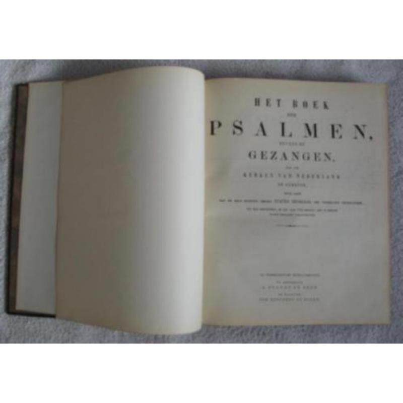 Het boek der Psalmen nevens de Gezangen (Staten Generaal)