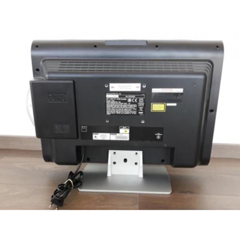 LCD-TV/DVD Combi, 22" Staand/hangend incl afstandsbediening