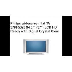 Philips widescreen flat tv 37 inch