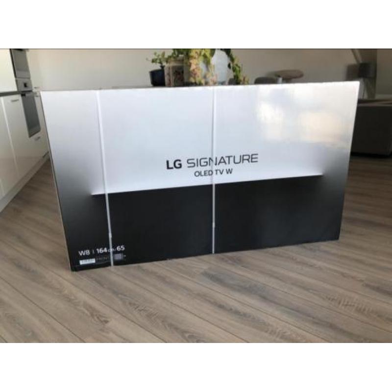 LG OLED 65 W8 nieuw in doos + bon en 2 jaar garantie