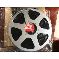 Metalen 6-spaaks 26,5cm TDK PROFESSIONAL reel met tape/doos