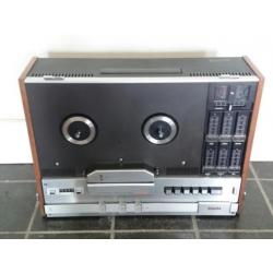 Philips N4416 Bandrecorder Reel to Reel + Stofkap