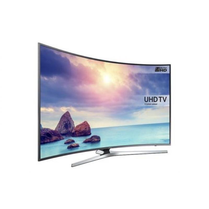 Samsung Curved TV 4K UHD UE55KU6650 Zilver