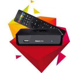 MAG 254 W1 Full HD IPTV Box met WiFi de bekende MAG TV box