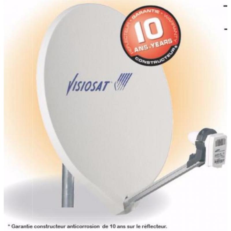 Visiosat satelliet schotel antenne, 80cm antraciet