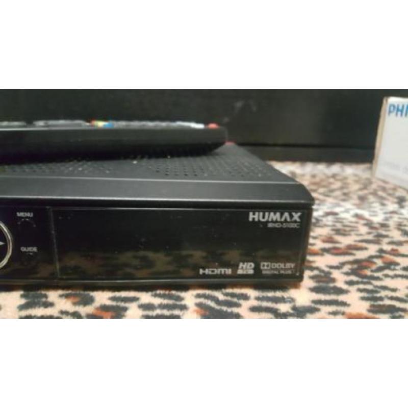 Humax 5100c TV ontvanger geen CI module insteekkaart nodig