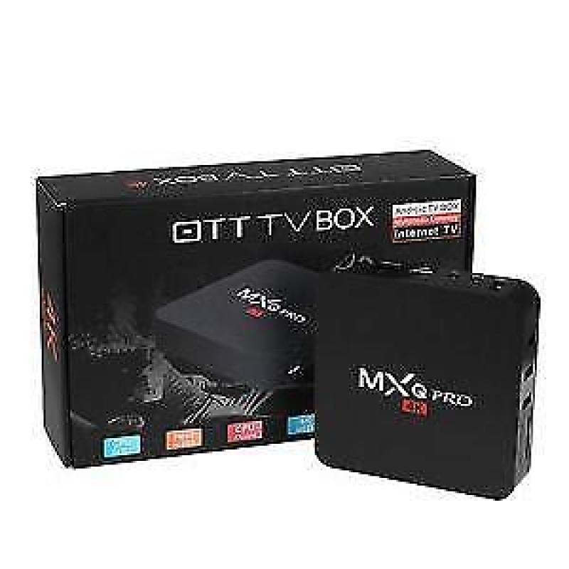 Mx Q Pro Android 7.1 model S905W IPTV TV Box Kodi 17.6