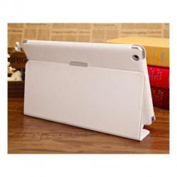 iPad Air - hoes, cover, case - hout textuur - Wit