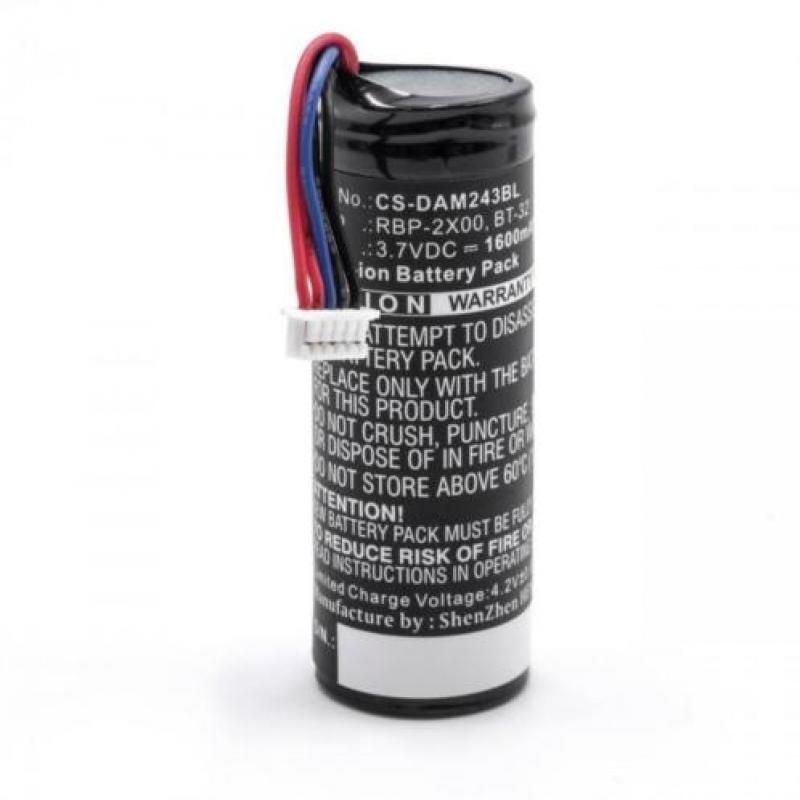 Accu Batterij Datalogic 128003203 e.a. - 1600mAh 3.7V