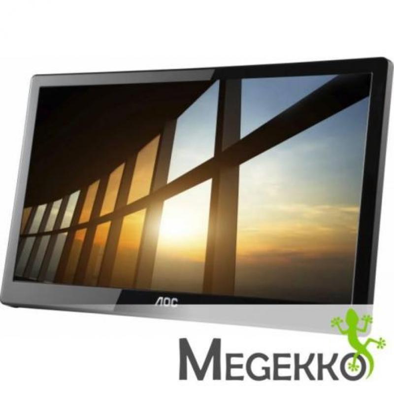 AOC I1659FWUX 15.6" 1920 x 1080Pixels Multi-touch Zwart to..