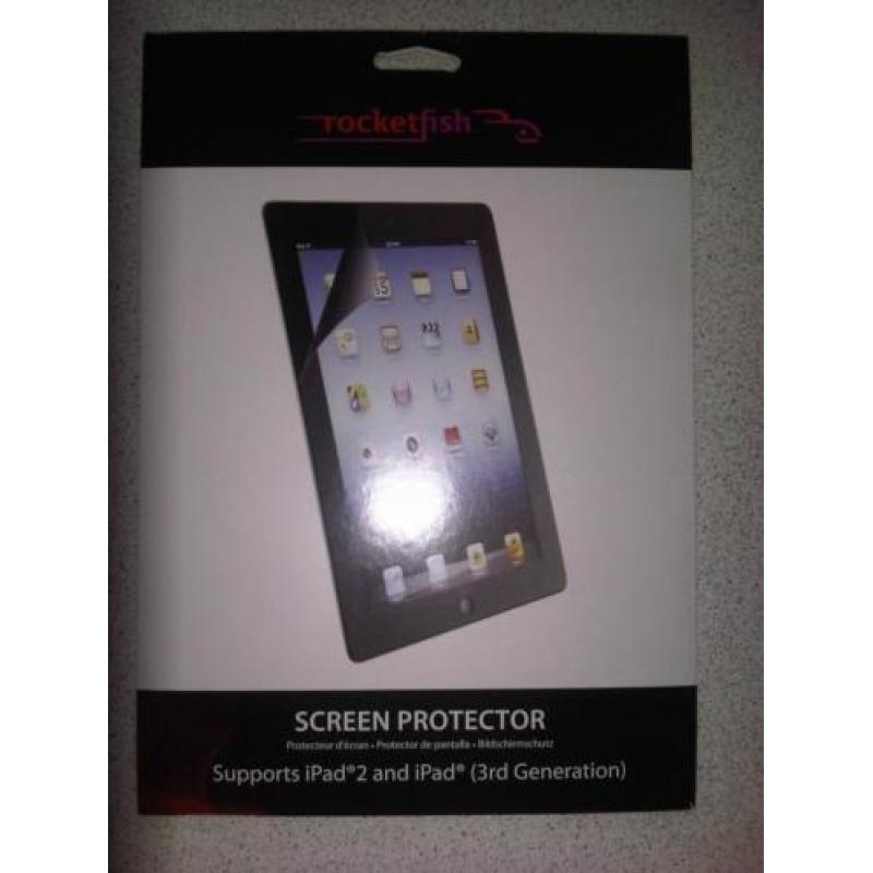 Nw in doos! Rocketfish Screen Protector IPAD beschermfolie