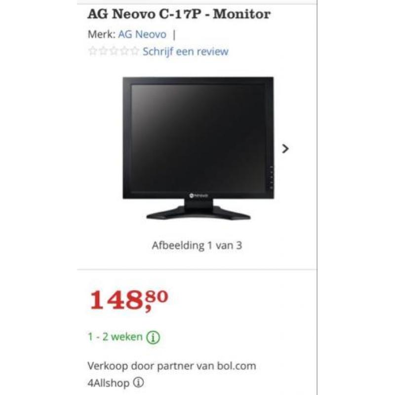 Neovo computer monitor