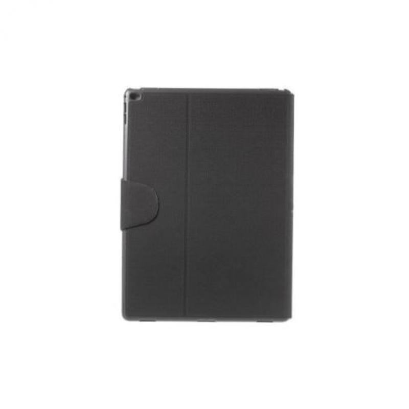 iPad Pro 12.9 - hoes, cover, case - PU leder - zwart