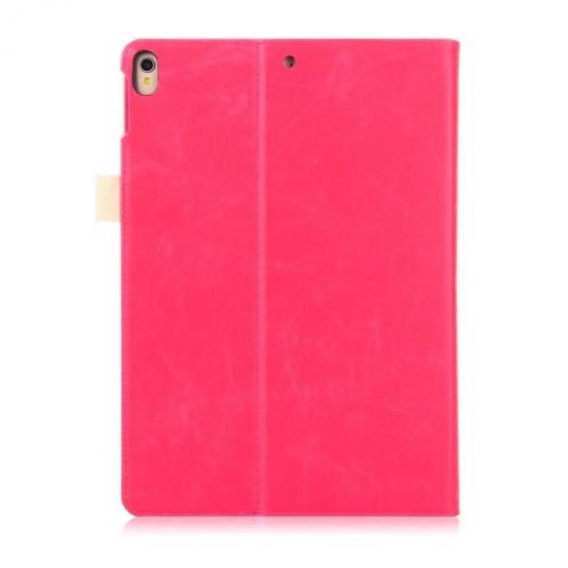 Luxe stand flip hoes iPad Pro 10.5 inch roze