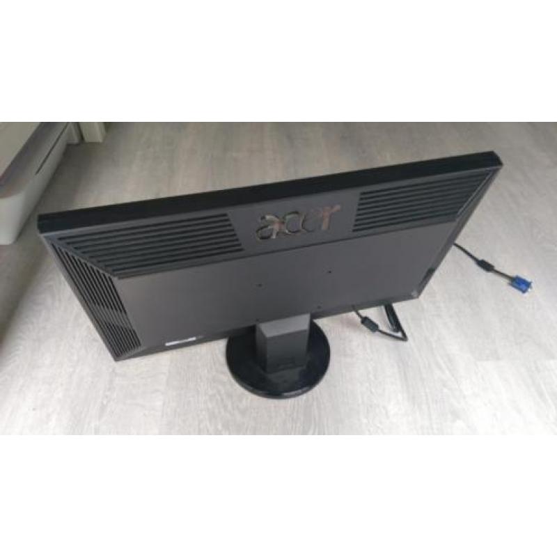 acer computer scherm lcd V243HLbmd Zwart