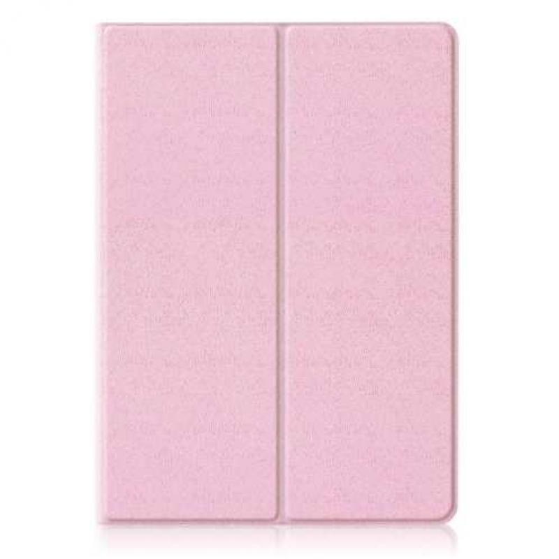 Leather style smart case roze iPad 2017 (9.7")