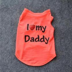 Shirtjes I LOVE MOMMY/DADDY -gratis verzending-NIEUW PRODUCT