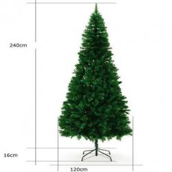 Kerstboom inclusief voet, 240 cm hoog