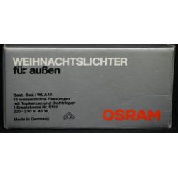 OSRAM vintage kerstverlichting buiten