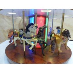 Mr Christmas Carousel draaimolen kermis lemax kerstdorp