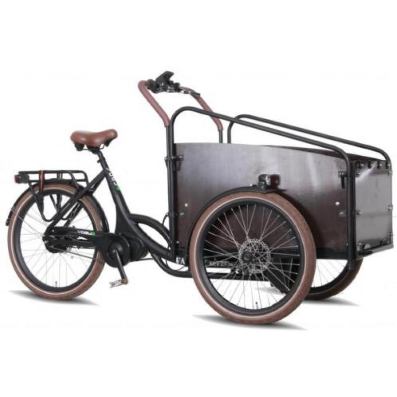 Vogue Supreme 13ah middenmotor driewieler bakfiets