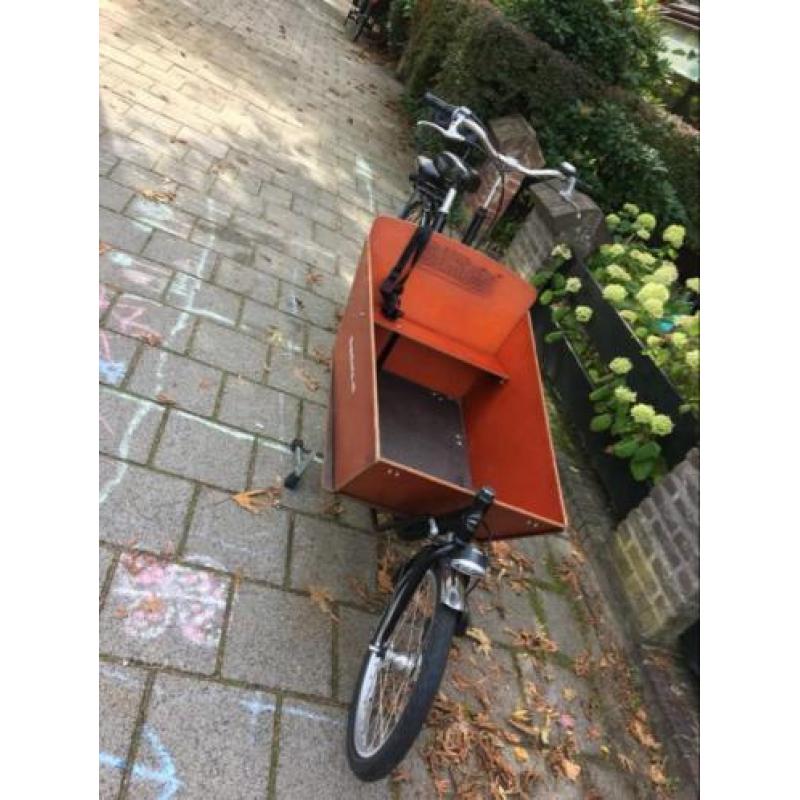 Bakfiets NL CargoBike long incl dekzeil & regentent