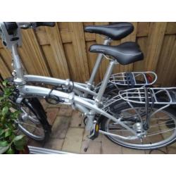 Dahon Vouwfiets IOS P7 zilver met 24 inch wielen