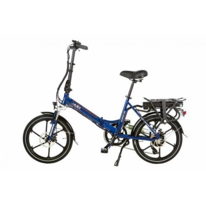 Shinga Lacros Elektrische vouwfiets 60-90km, Scamper S400