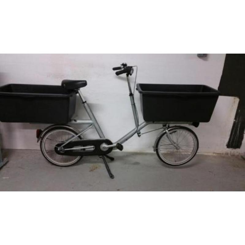 bakfiets transportfiets verzinkt frame nieuw !!