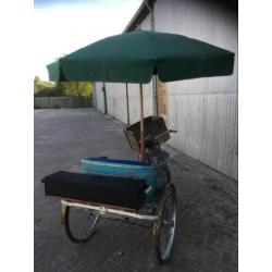 Foodtruck / fiets te koop! Oosterse bbq fiets , sate fiets.