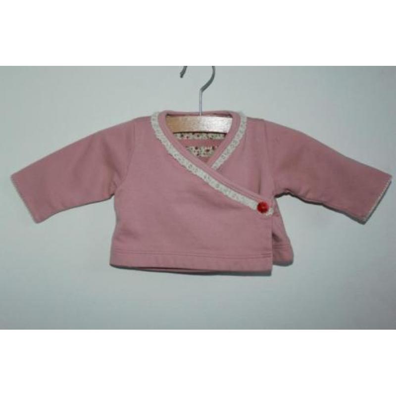 Roze setje van Petit Bateau maat 50 (9137)