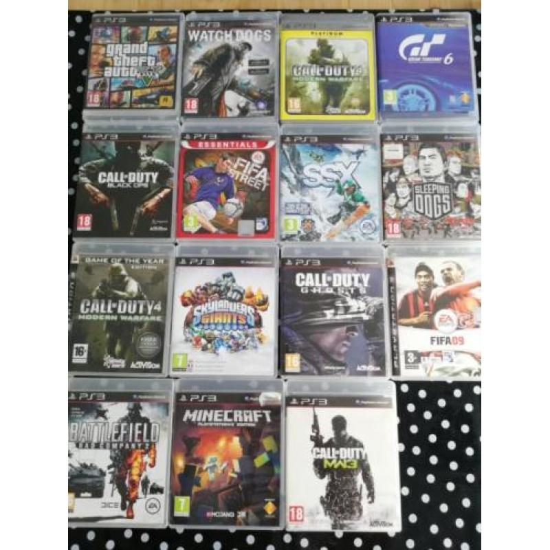 Playstation 3 met 15 games