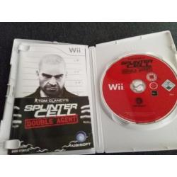 Wii spel "splinter cell double agent"