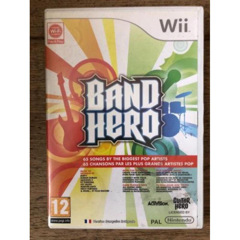 Wii drumstel + game